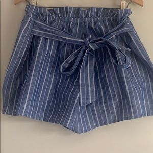 Love Tree Striped Shorts